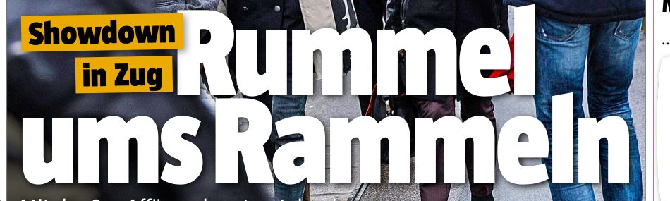 Schlagzeile «Rummel ums Rammeln», Blick am Abend, Frontseite, 29. Januar 2015
