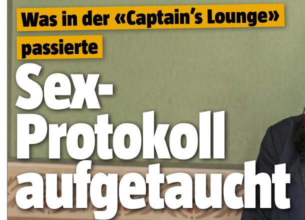 Schlagzeile «Sex-Protokoll aufgetaucht», Blick am Abend, Frontseite, 24. September 2015